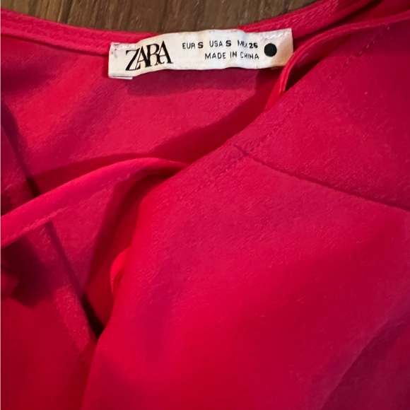 Zara Pink Maxi Dress Size S - Picture 5 of 5